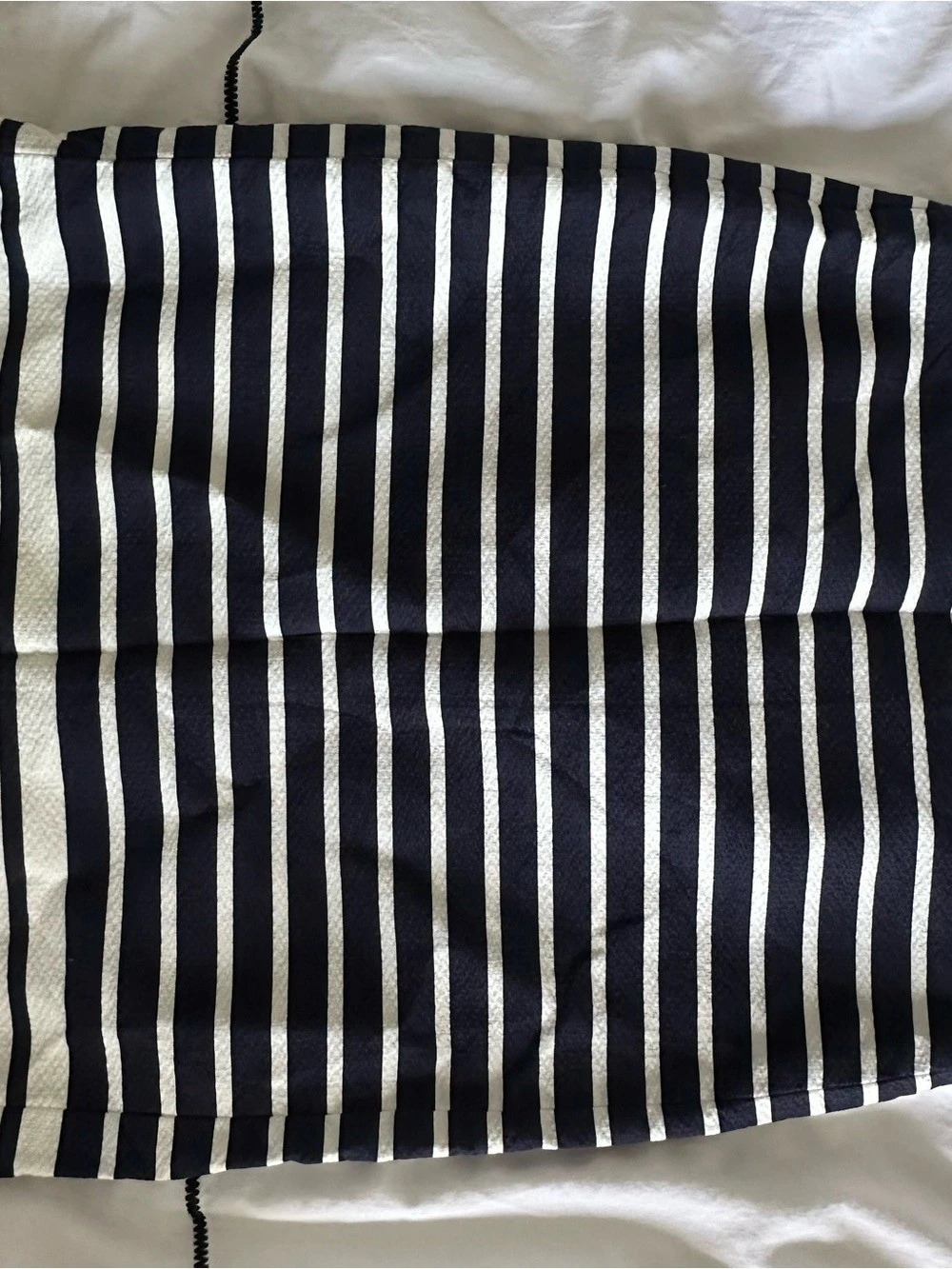 J.CREW Striped Mini Dress in Black & White Size 2 Like New